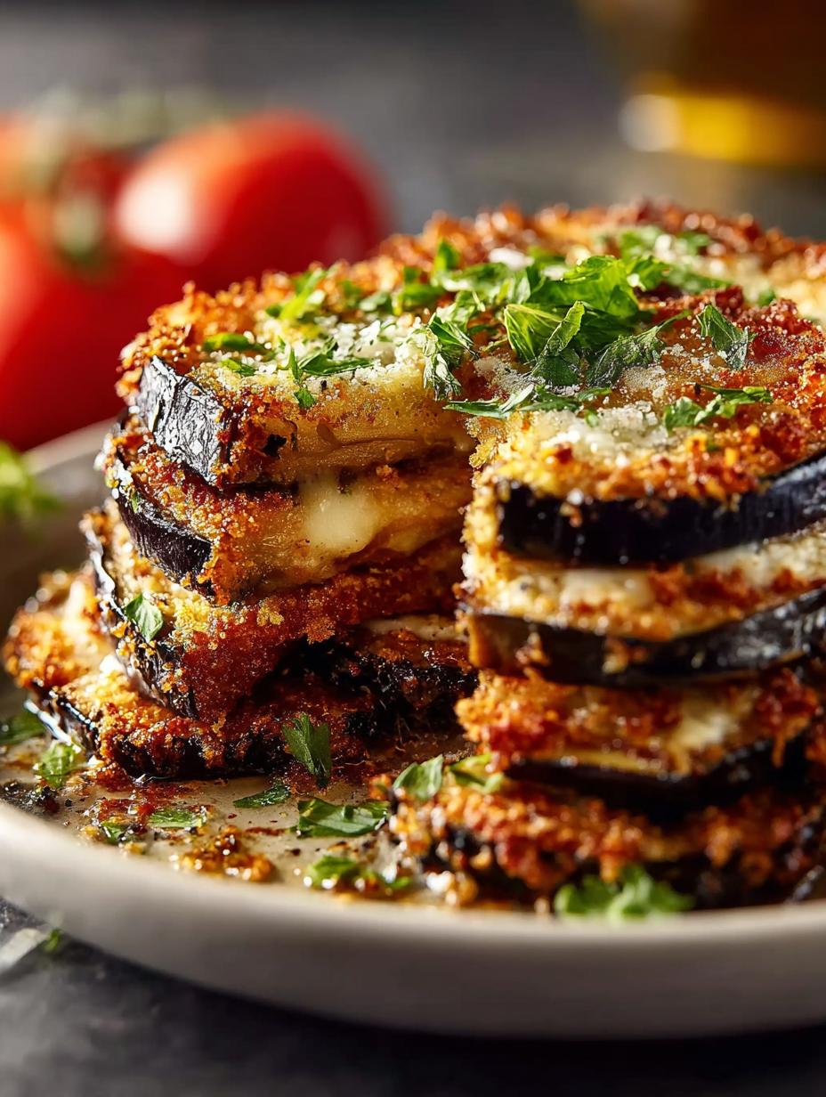 Garlic Parmesan Baked Eggplant: 7 Steps to Perfection - Garlic Parmesan Baked Eggplant - additional detail