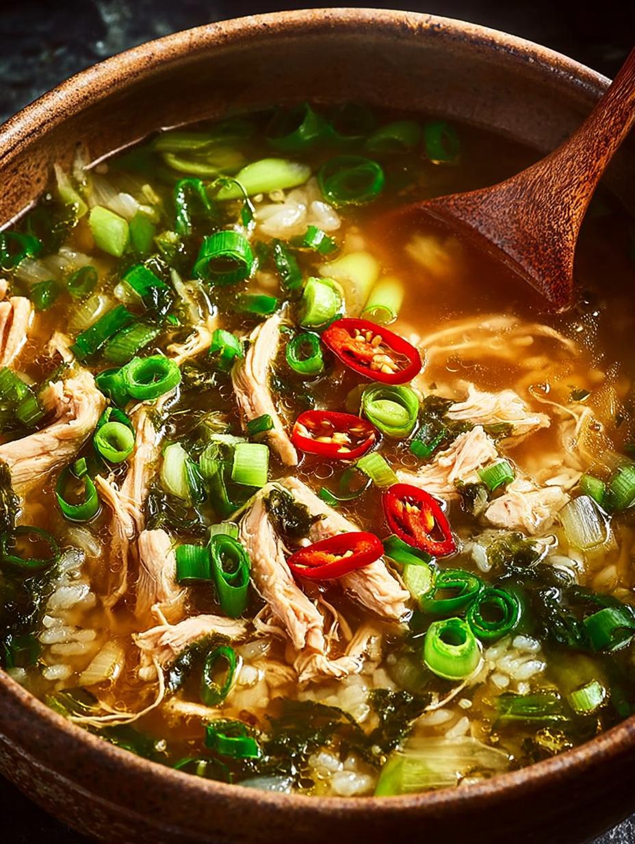 Comforting Ginger Chicken Rice Soup for Cozy Nights - Ginger Chicken Rice Soup - additional detail