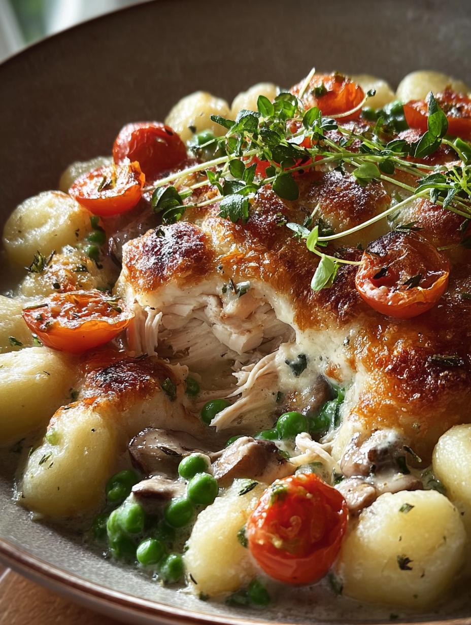 Gnocchi Topped Chicken Pot: 7 Reasons to Try This Dish - Gnocchi Topped Chicken Pot - main visual representation