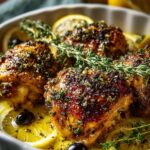 Greek Lemon Chicken Thighs