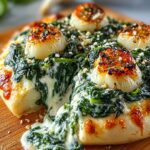 Greek Roasted Garlic Spinach