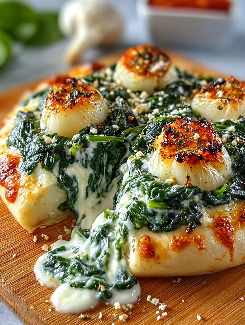 Greek Roasted Garlic Spinach