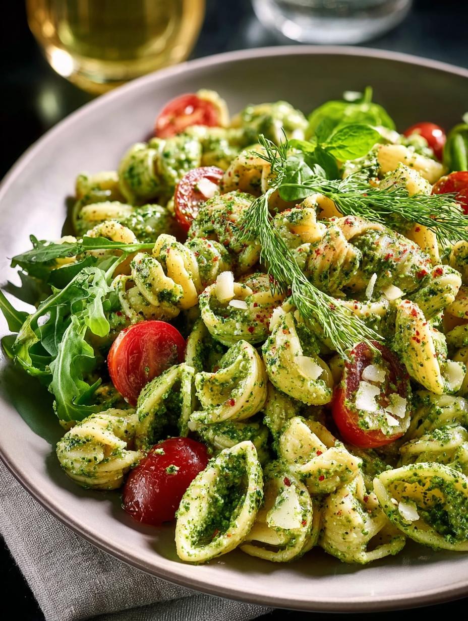 Green Goddess Pasta Salad