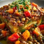 Green Lentil Vegetable Casserole