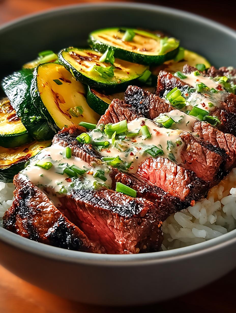 Grilled Steak Bowl with