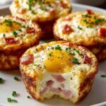 Ham Cheese Egg Cups