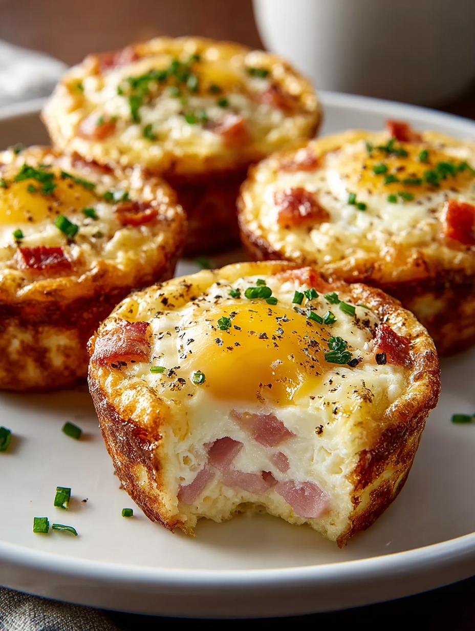 Ham Cheese Egg Cups