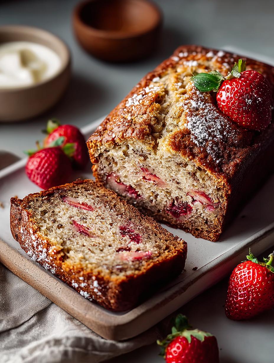 Healthy Banana Strawberry Bread: 7 Reasons to Bake Today - Healthy Banana Strawberry Bread - additional detail