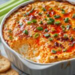 Healthy Buffalo Chicken Dip