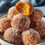Healthy Pumpkin Donut Holes