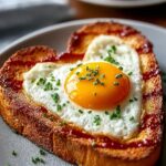 Heart Egg Hole Toast