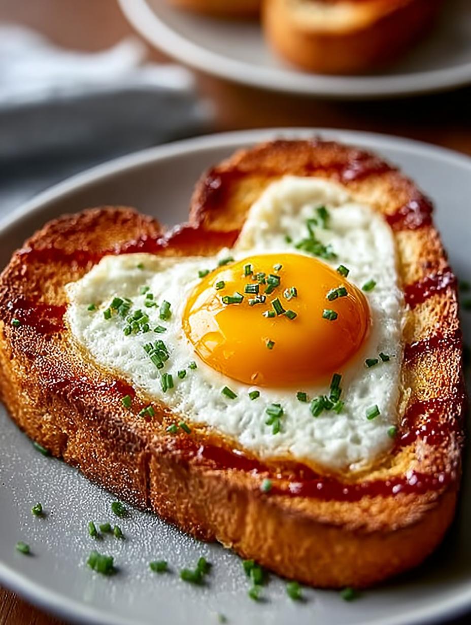 Heart Egg Hole Toast