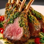 Herb Crusted Rack Lamb