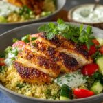 Herbed Chicken Couscous Bowls