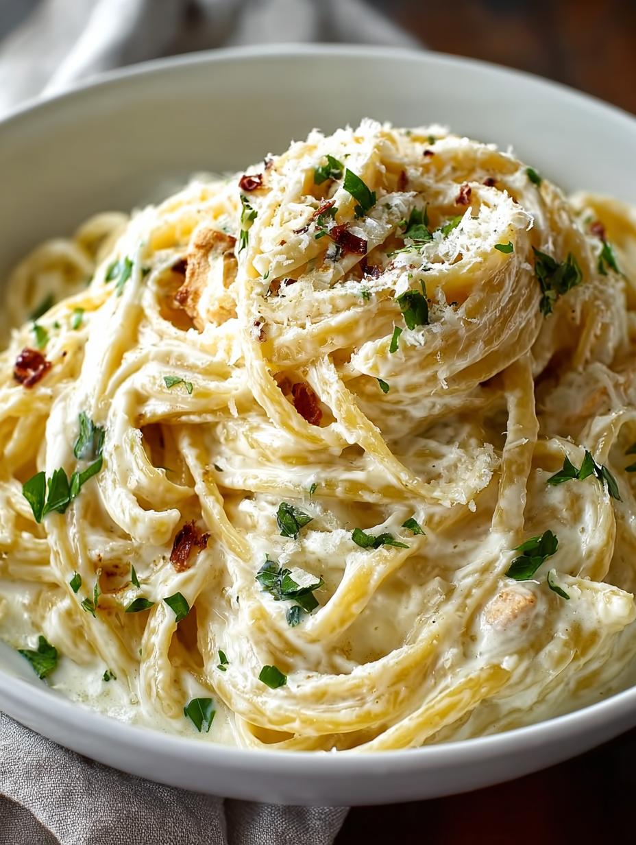 High Protein Alfredo Sauce You’ll Love in 30 Minutes 4 High Protein Alfredo Sauce You’ll Love in 30 Minutes - High Protein Alfredo Sauce - main visual representation