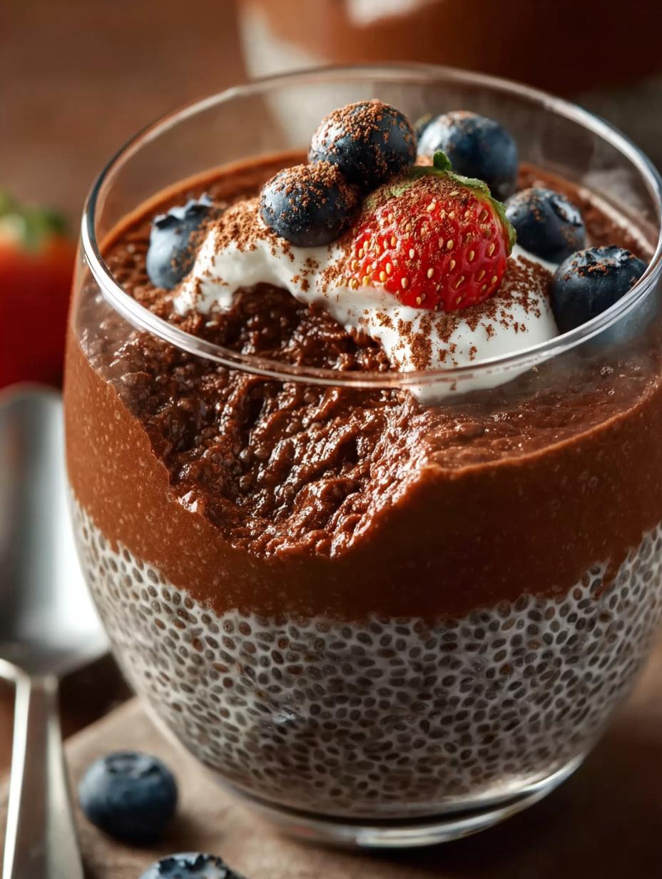 High Protein Chocolate Chia