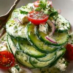 High Protein Cucumber Salad