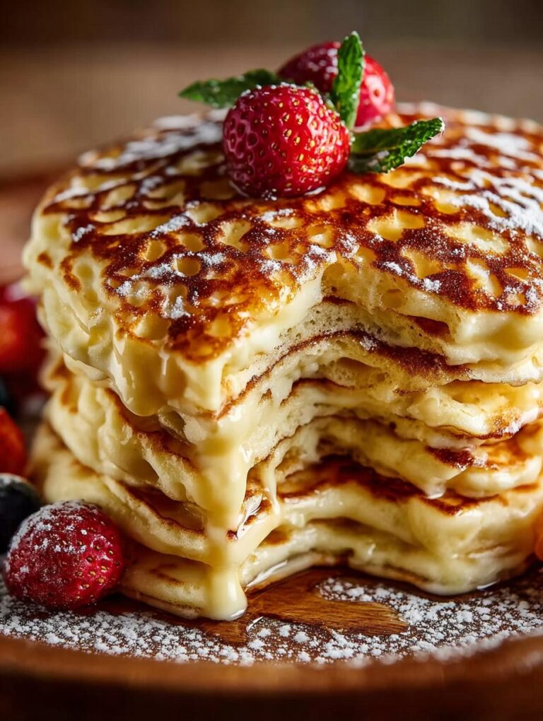 High Protein Fluffy Pancakes