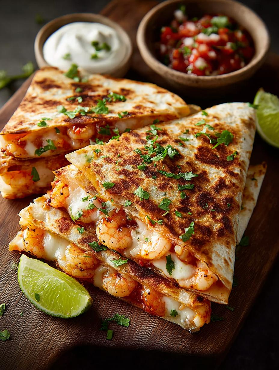 High Protein Shrimp Quesadillas: 4 Delicious Variations - High Protein Shrimp Quesadillas - main visual representation