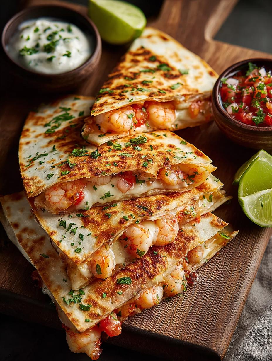 High Protein Shrimp Quesadillas: 4 Delicious Variations - High Protein Shrimp Quesadillas - additional detail