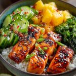 Honey Ginger Salmon Bowl