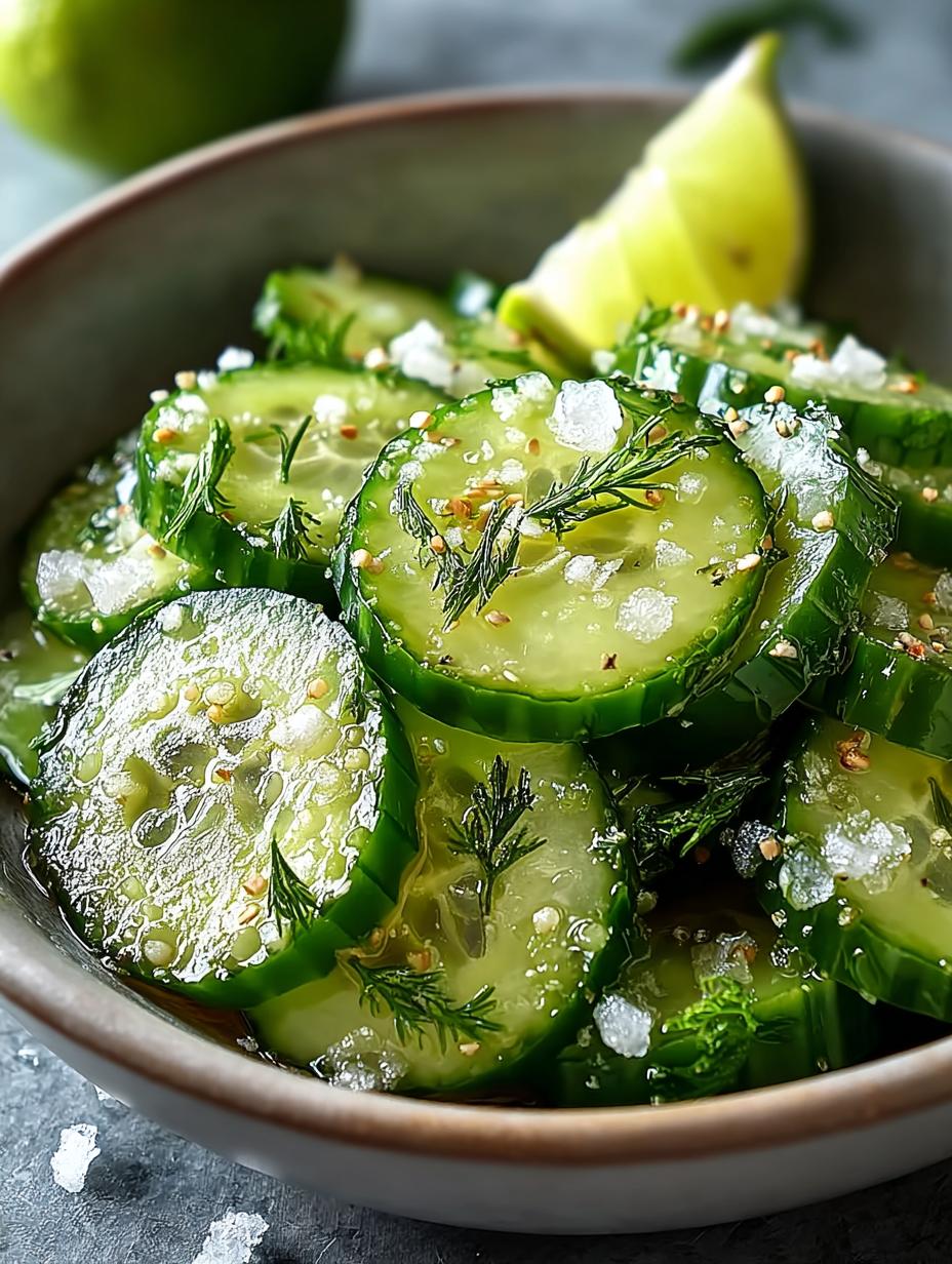 Honey Lime Cucumber Salad: 5 Steps to Refreshing Delight - Honey Lime Cucumber Salad - additional detail