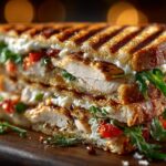 Honey Pepper Chicken Panini
