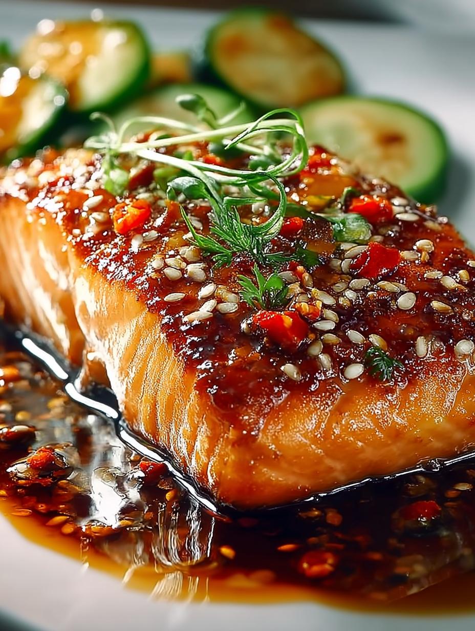 Hot Honey Salmon: 6 Easy Steps to Sweet and Spicy Delight - Hot Honey Salmon - additional detail