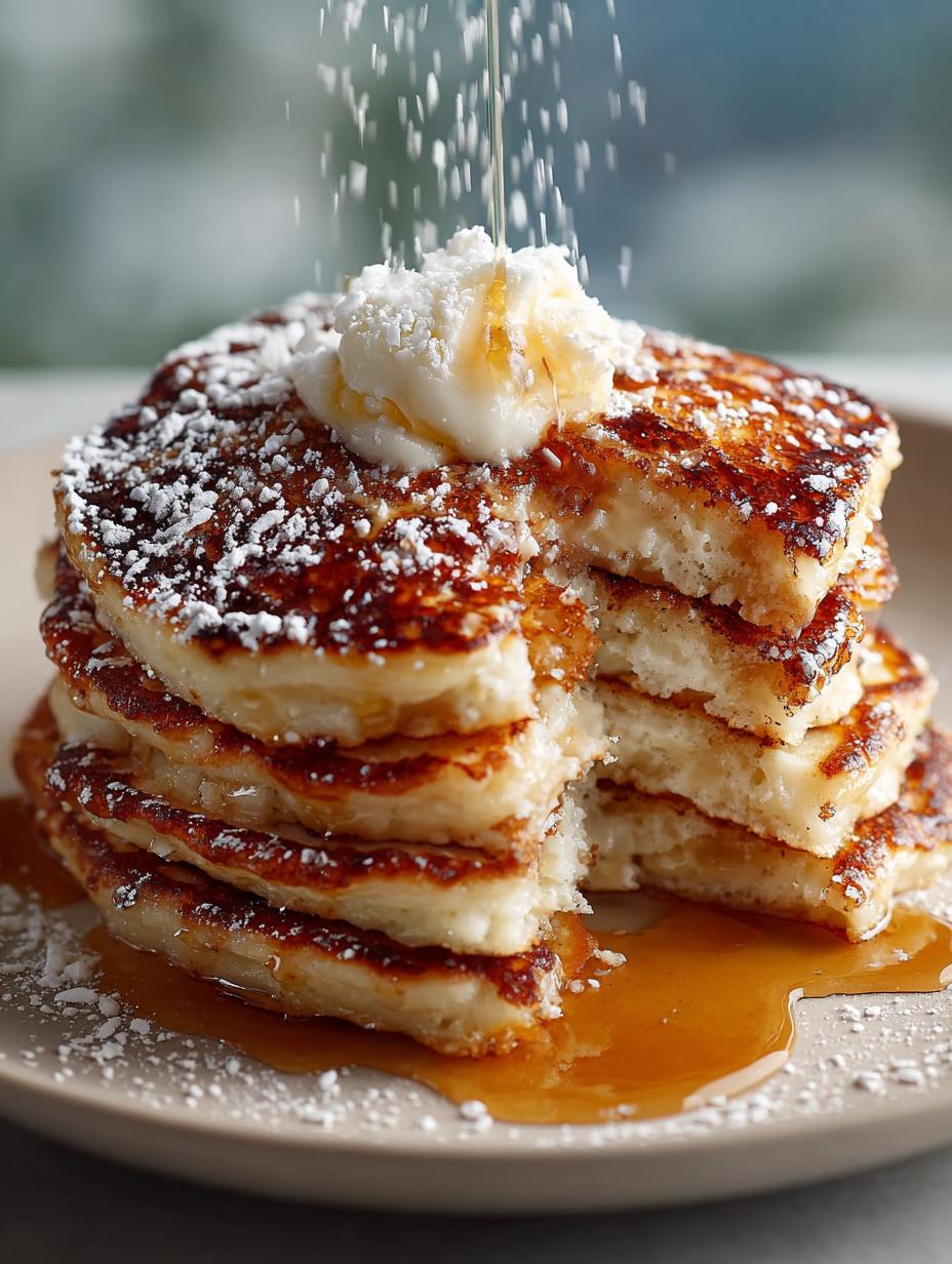 Incredible Apple Yogurt Pancakes