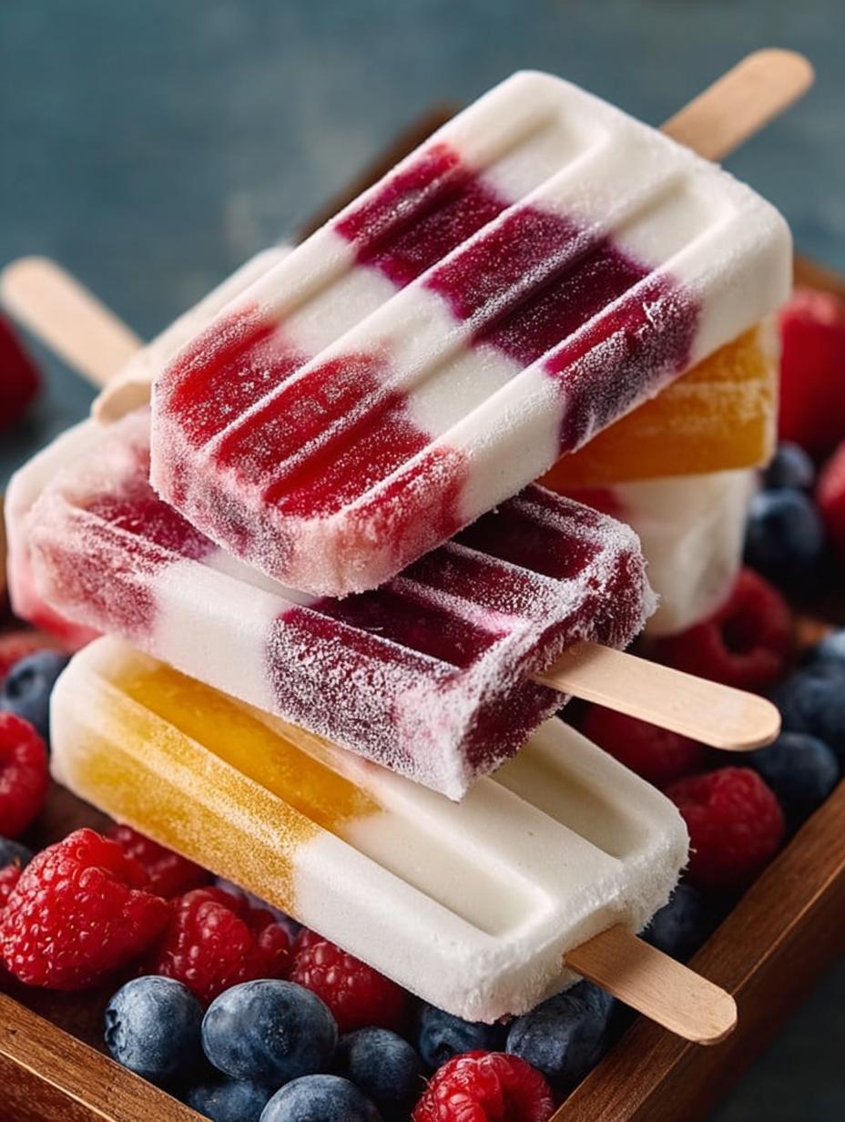 Ingredient Fruit Yogurt Popsicles