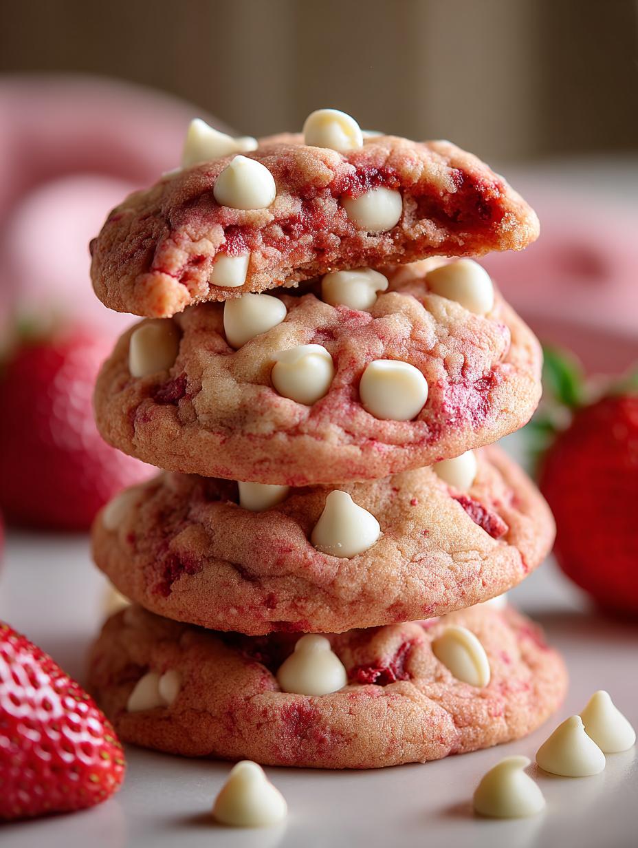 Ingredient Strawberry White Chocolate: 4 Irresistible Cookies 4 Ingredient Strawberry White Chocolate: 4 Irresistible Cookies - Ingredient Strawberry White Chocolate - main visual representation