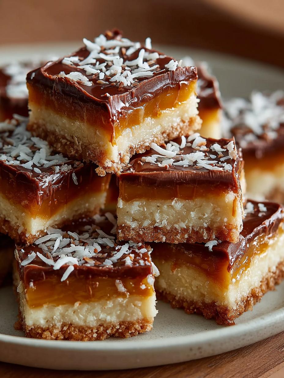 Irresistible Keto Samoa Bars: 16 Guilt-Free Treats - Irresistible Keto Samoa Bars - additional detail