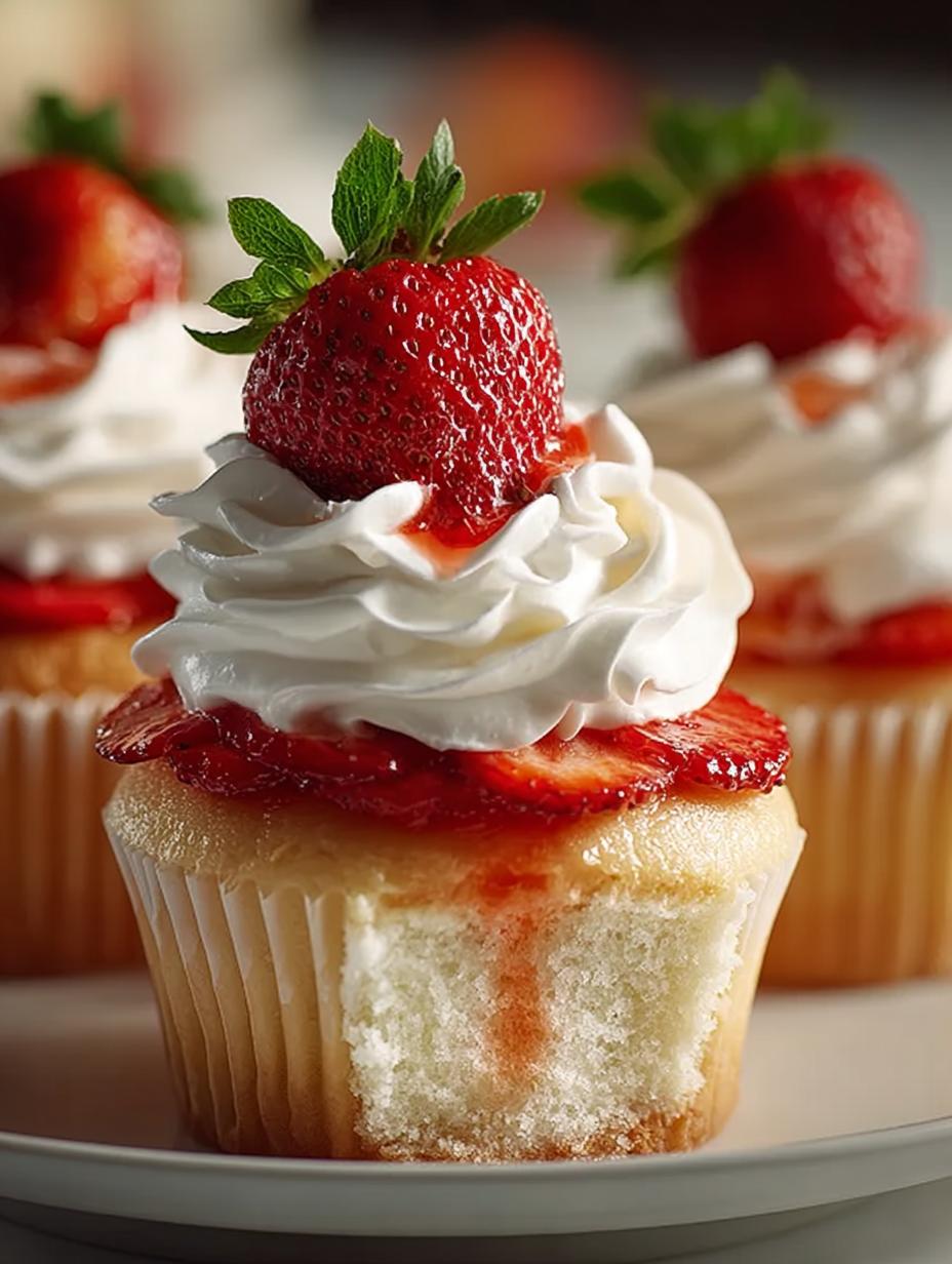 Irresistible Strawberry Shortcake Cupcakes Recipe to Savor 4 Irresistible Strawberry Shortcake Cupcakes Recipe to Savor - Irresistible Strawberry Shortcake Cupcakes - main visual representation