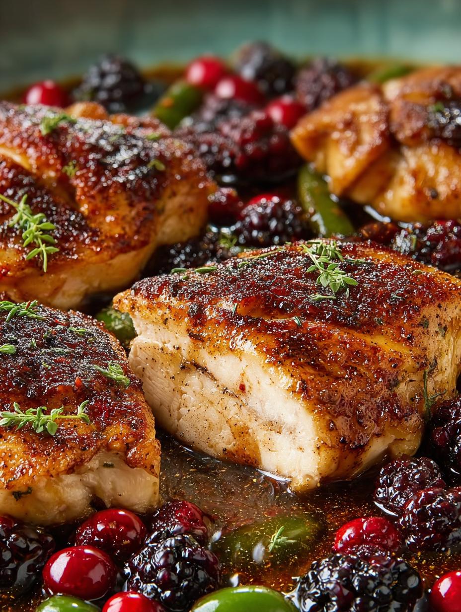 Jalapeno Blackberry Chicken: A Sweet and Spicy Delight 4 Jalapeno Blackberry Chicken: A Sweet and Spicy Delight - Jalapeno Blackberry Chicken - additional detail