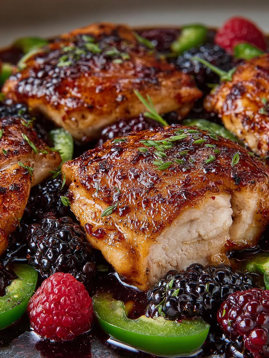Jalapeno Blackberry Chicken: A Sweet and Spicy Delight - Jalapeno Blackberry Chicken - additional detail