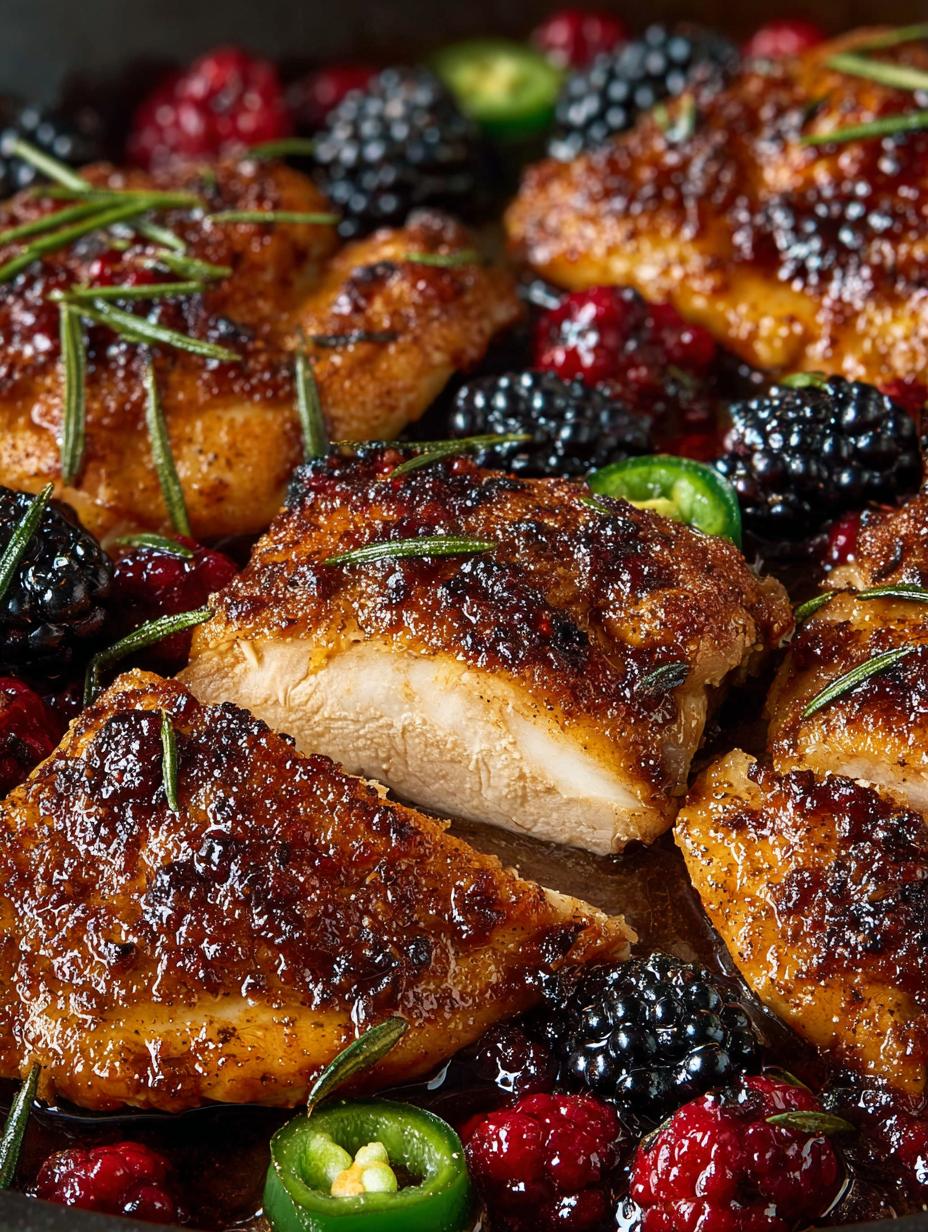 Jalapeno Blackberry Chicken