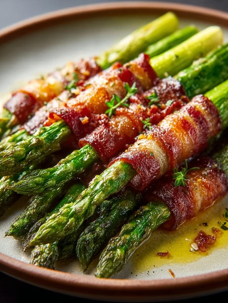 Keto Baked Asparagus with