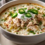 Keto White Chicken Chili