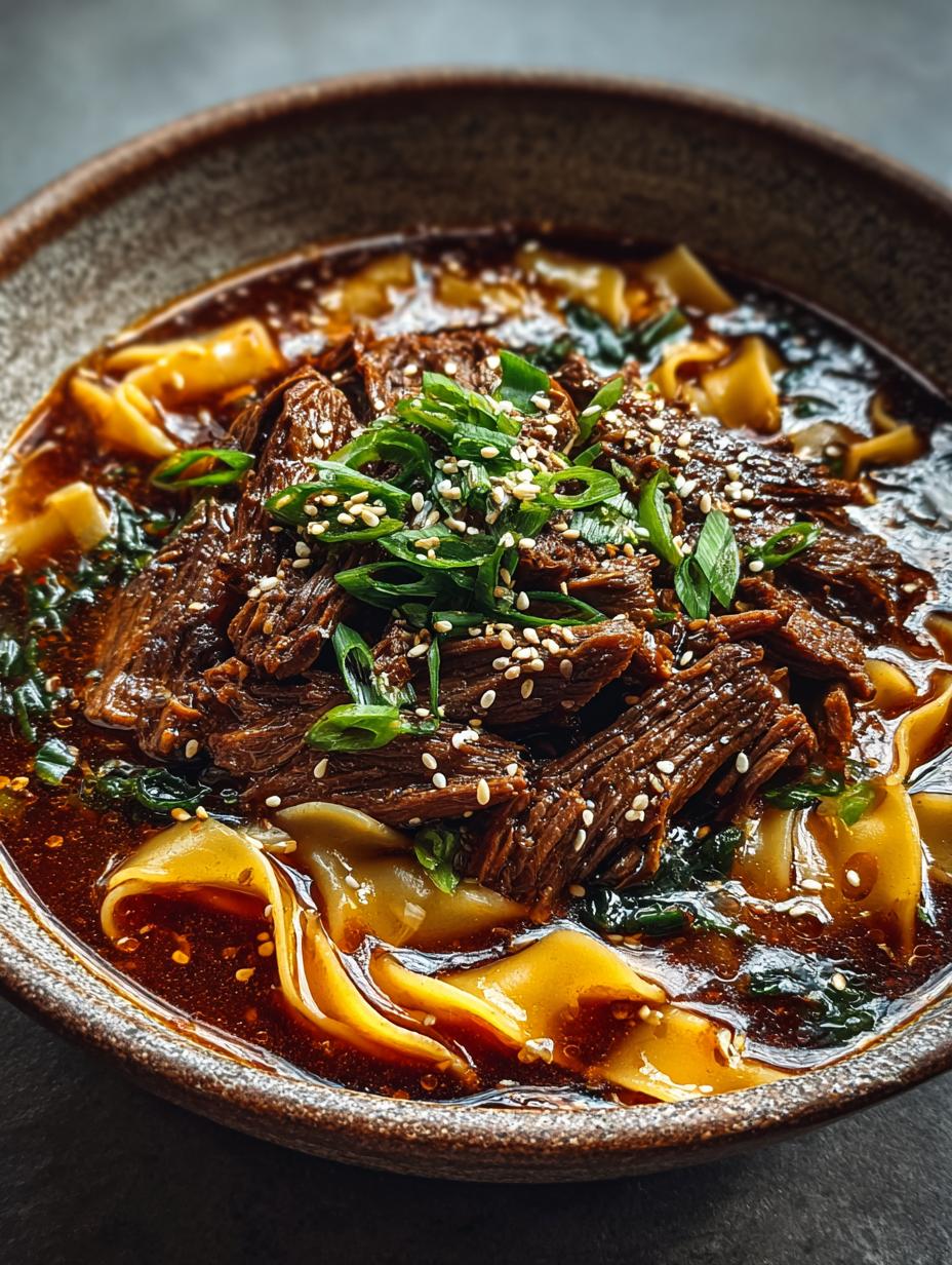 Korean Beef Noodles: 5 Incredible Comfort Food Dishes - Korean Beef Noodles - additional detail