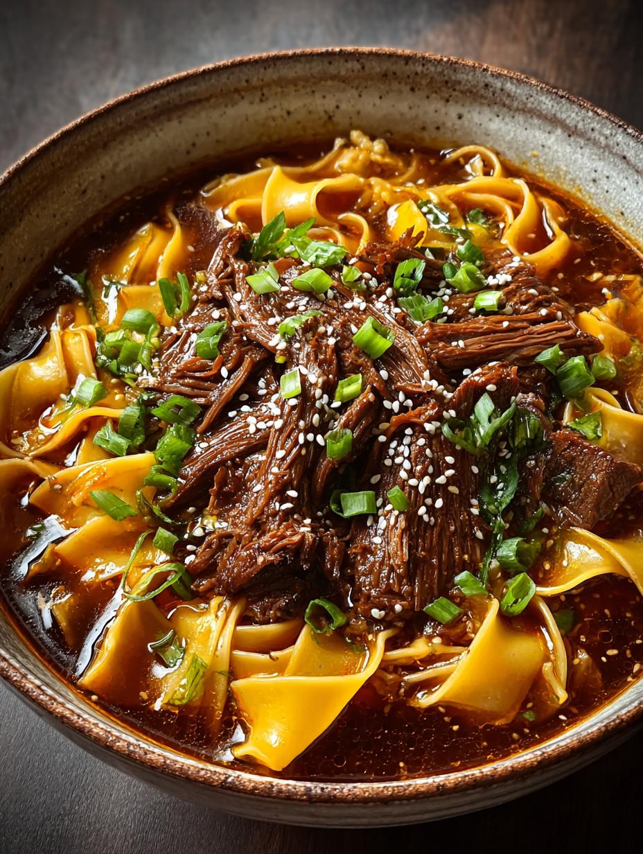 Korean Beef Noodles