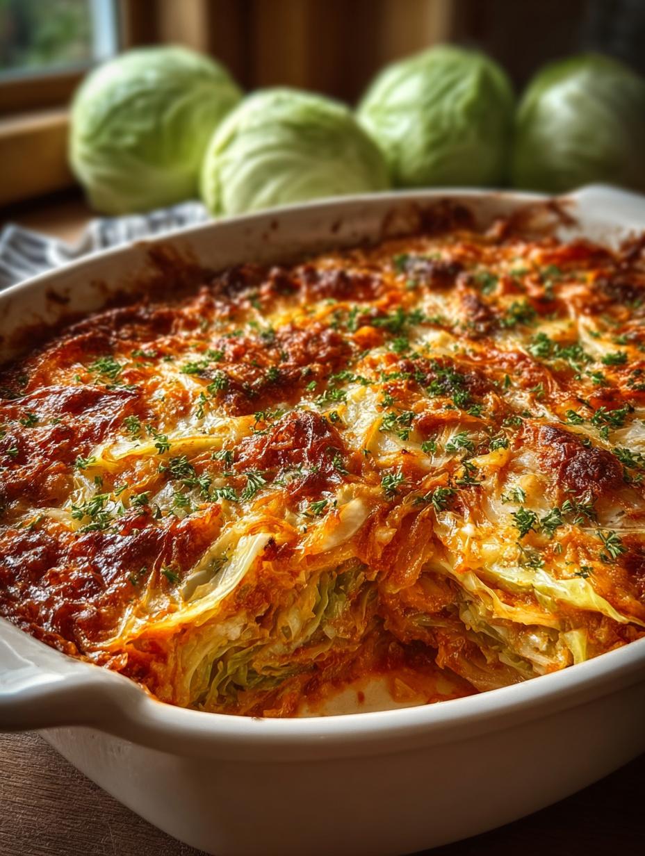 Lazy Unstuffed Cabbage Casserole: 10-Minute Prep Comfort Food 4 Lazy Unstuffed Cabbage Casserole: 10-Minute Prep Comfort Food - Lazy Unstuffed Cabbage Casserole - main visual representation