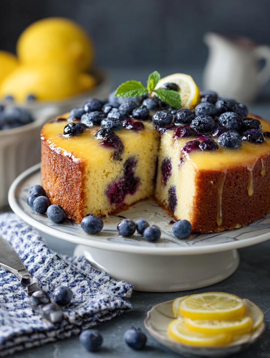 Lemon Blueberry Cake: 5 Steps to a Delightful Dessert - Lemon Blueberry Cake - main visual representation