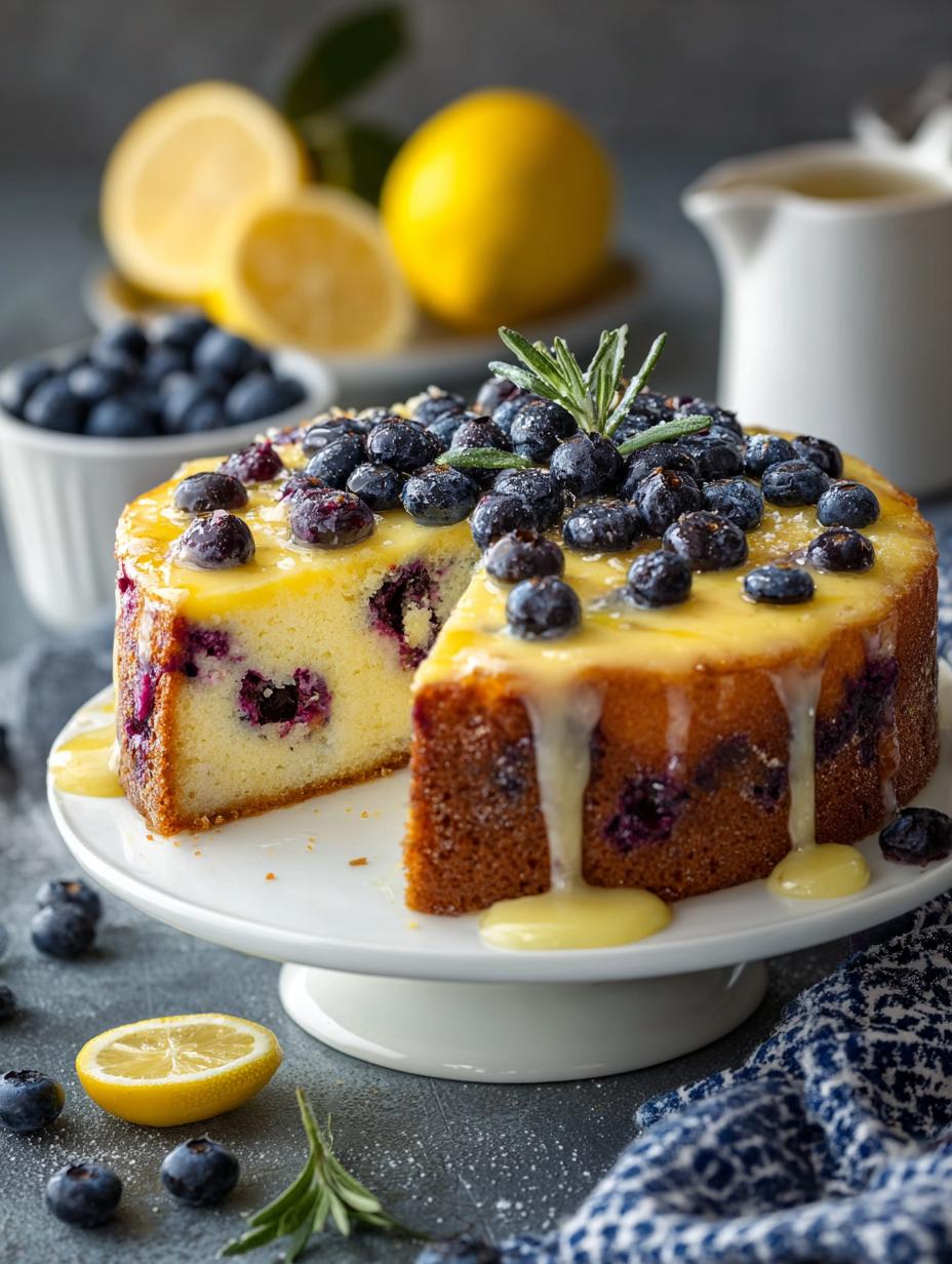 Lemon Blueberry Cake: 5 Steps to a Delightful Dessert - Lemon Blueberry Cake - additional detail