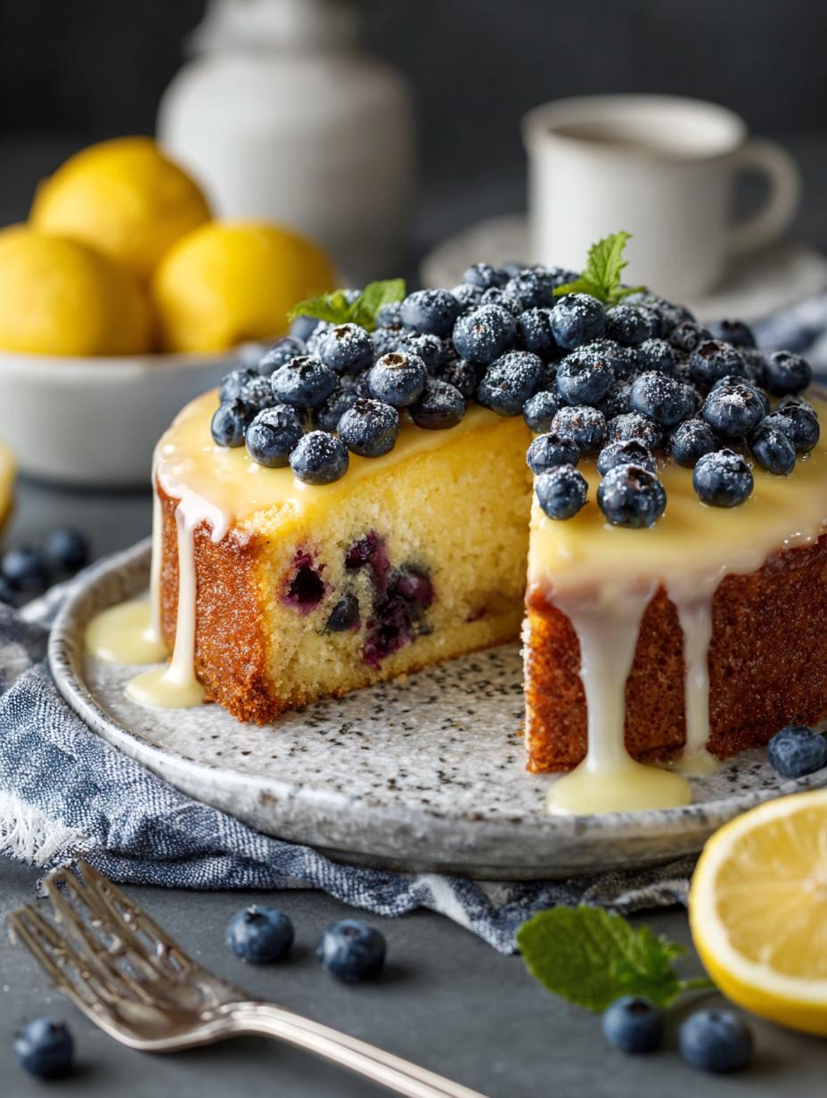 Lemon Blueberry Cake