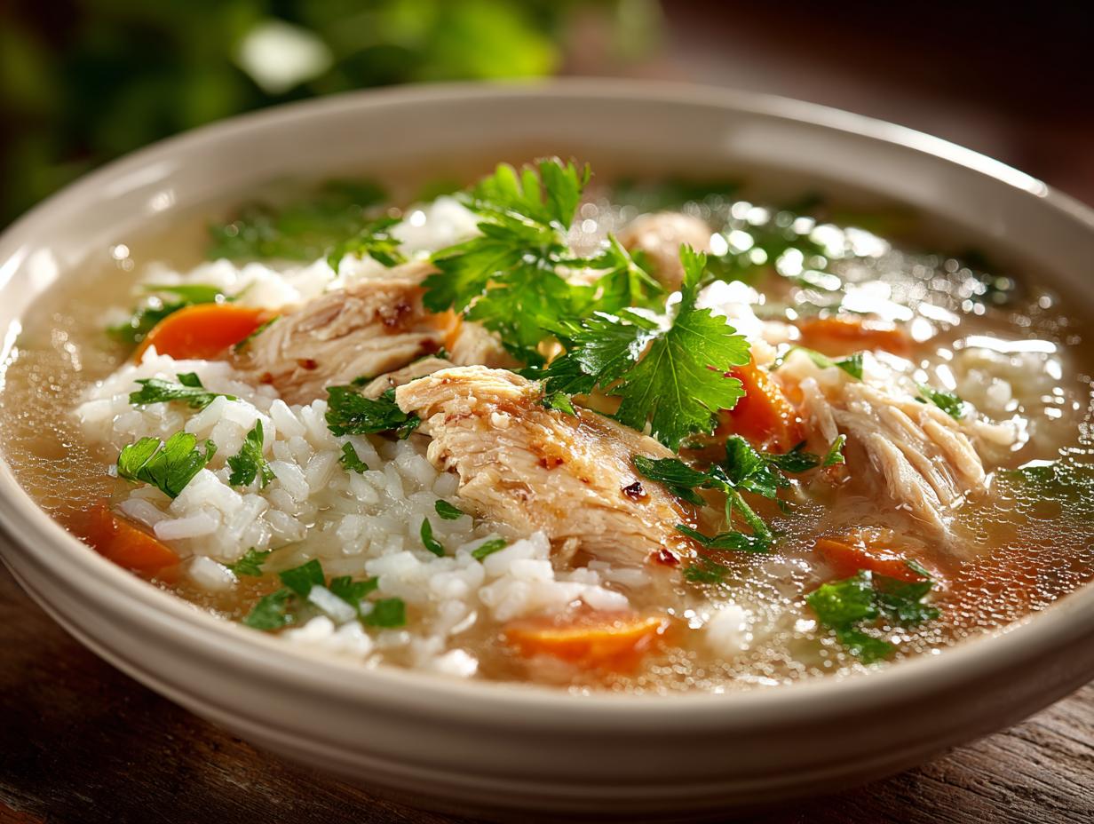 Lemon Chicken Rice Soup: A Zesty Comfort Dish 5 Lemon Chicken Rice Soup: A Zesty Comfort Dish - Lemon Chicken Rice Soup - additional detail