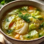 Lemon Dill Cabbage Soup