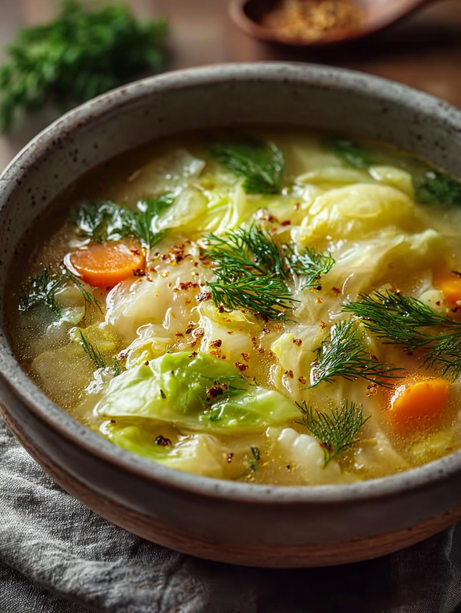 Lemon Dill Cabbage Soup: 30-Minute Comfort Food Delight - Lemon Dill Cabbage Soup - additional detail