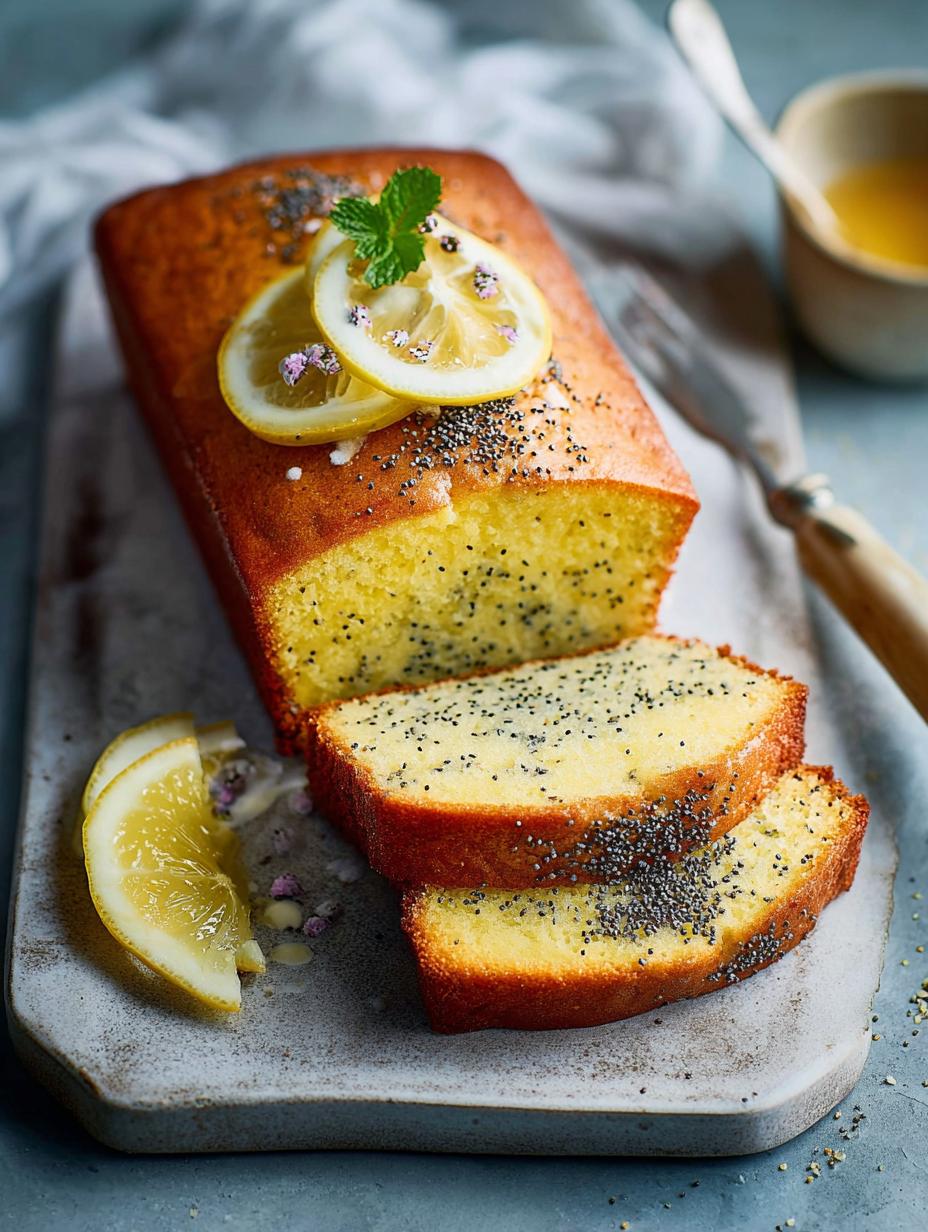 Lemon Poppy Seed Bread