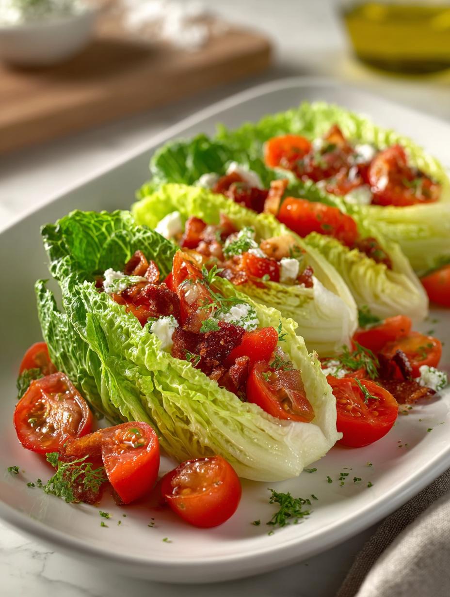 Lettuce Wedge Bites: 7 Irresistible Mini Salad Delights - Lettuce Wedge Bites - additional detail