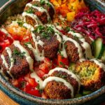 Loaded Falafel Bowl Flavorful